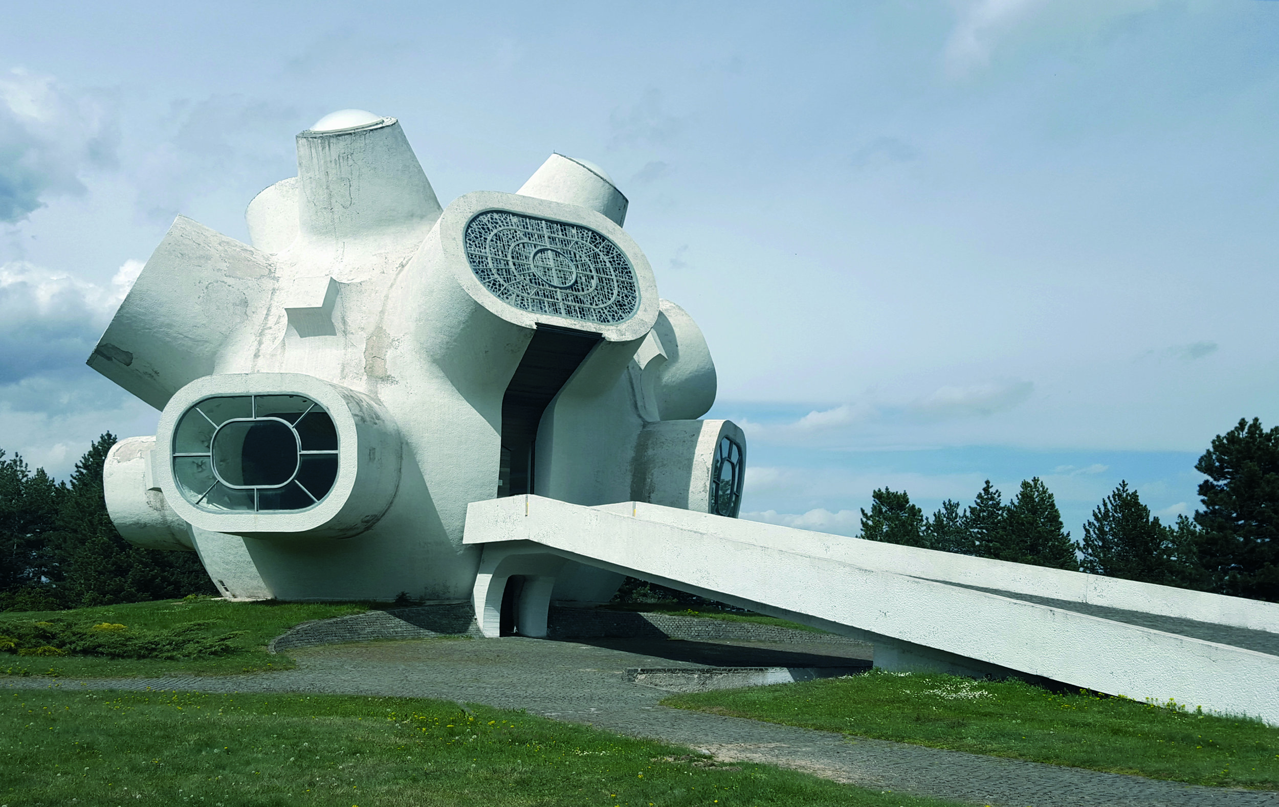 Ilinden Memorial, also known as ‘Makedonium’, Kruševo, Macedonia. Completed 1974.