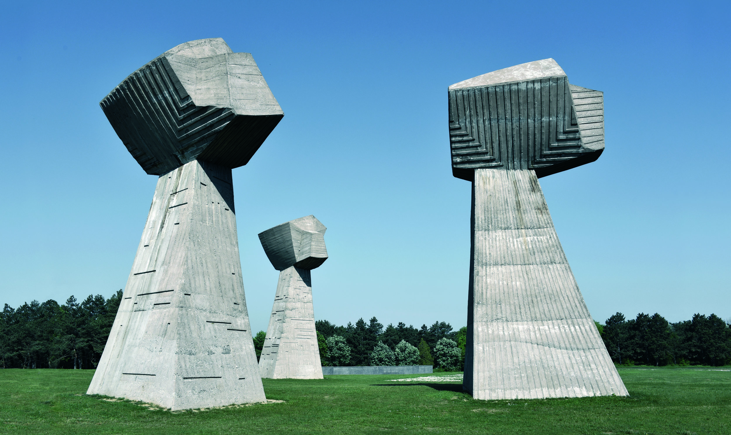 Bubanj Memorial Park, ‘The Three Fists’, Niš, Serbia. Completed 1963.