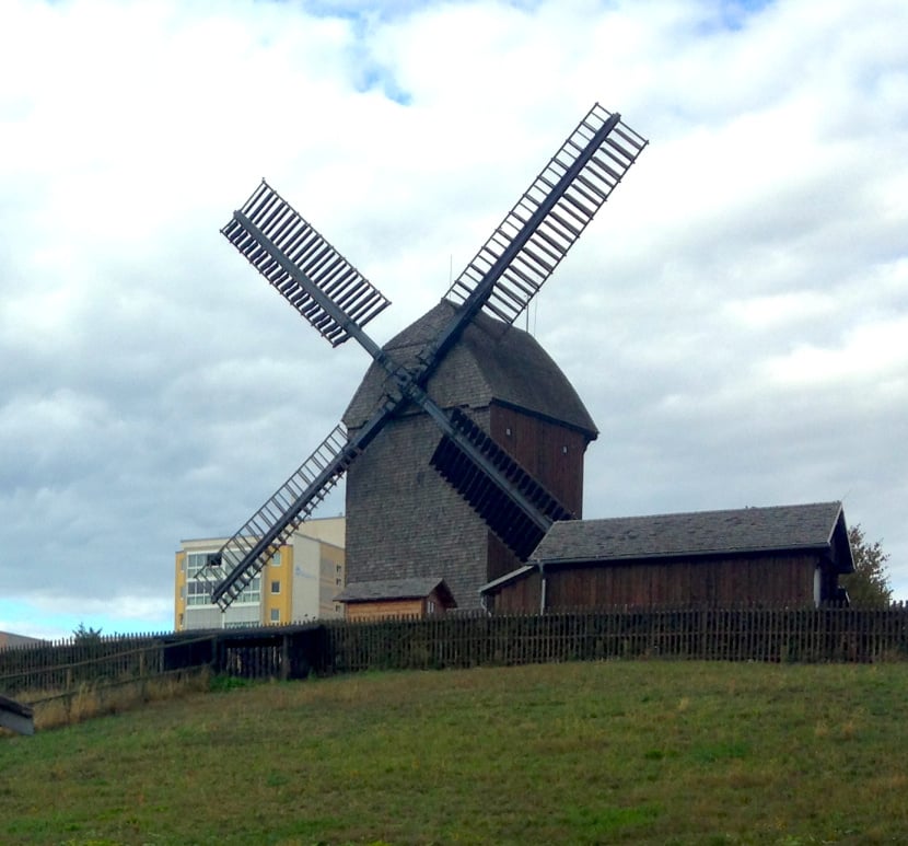 The Windmühle in Alt-Marzahn.